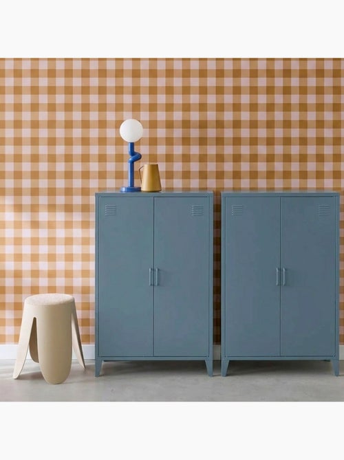 Commode/armoire métal 2 portes (lot de 2) Soho - Kiabi