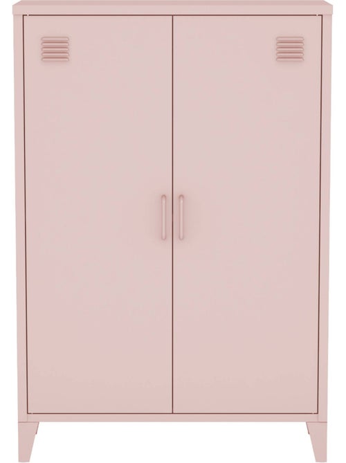 Commode/armoire métal 2 portes (lot de 2) Soho - Kiabi Commode/armoire métal 2 portes (lot de 2) Soho - Kiabi