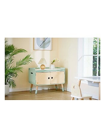 Commode/Cuisine enfant équipée 2 en 1 en bois PLAY FURNITURE