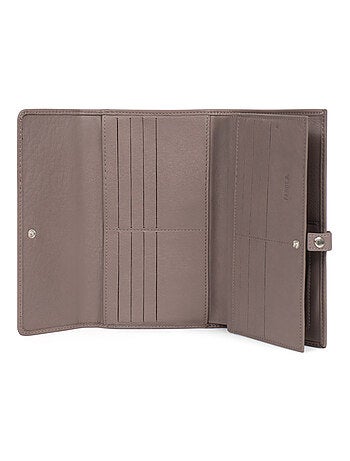 Compagnon de voyage - 2 volets - Stop RFID - Cuir Émy | FAGOLA