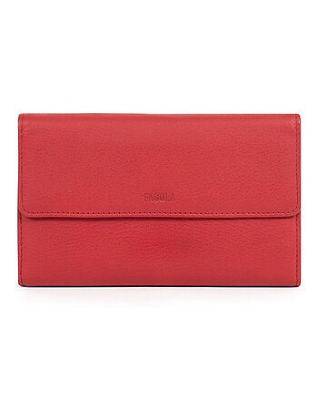 Compagnon de voyage - 2 volets - Stop RFID - Cuir Émy | FAGOLA