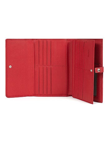 Compagnon de voyage - 2 volets - Stop RFID - Cuir Émy | FAGOLA