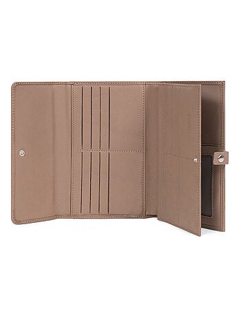 Compagnon de voyage - 2 volets - Stop RFID - Cuir Émy | FAGOLA