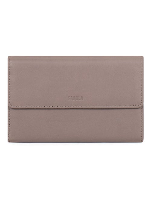 Compagnon de voyage - 2 volets - Stop RFID - Cuir - Kiabi