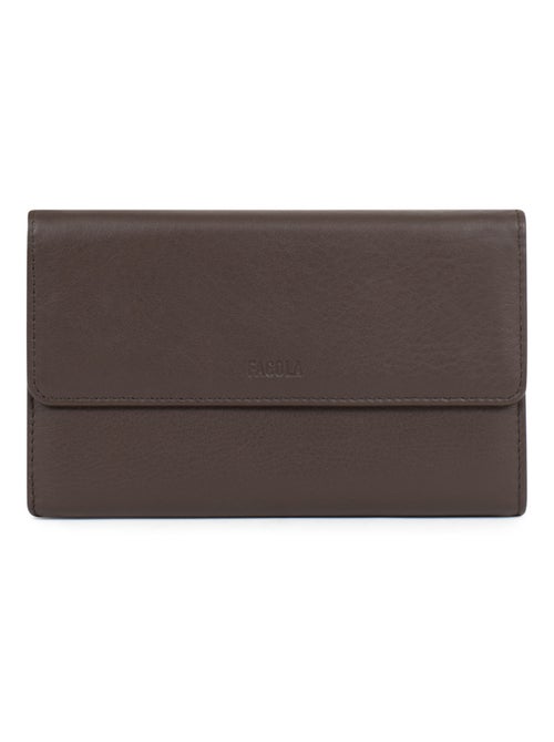 Compagnon de voyage - 2 volets - Stop RFID - Cuir - Kiabi