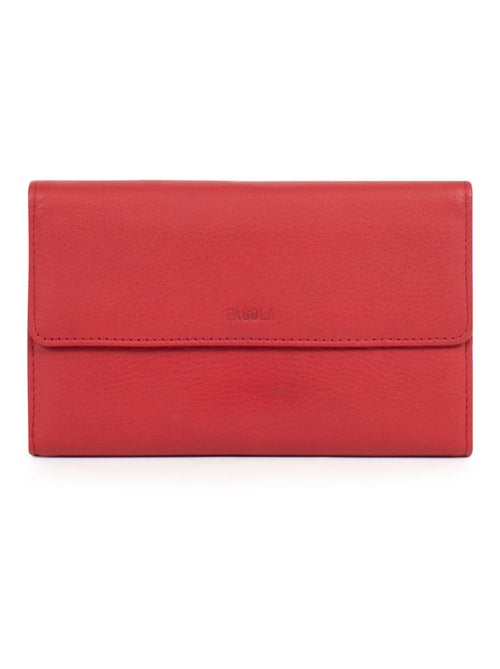 Compagnon de voyage - 2 volets - Stop RFID - Cuir - Kiabi
