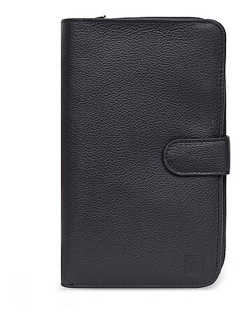 Compagnon de voyage 1 volet cuir confort hexagona