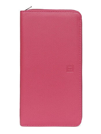 Compagnon de voyage 1 volet cuir confort hexagona