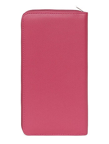 Compagnon de voyage 1 volet cuir confort hexagona