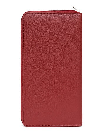 Compagnon de voyage 1 volet cuir confort hexagona