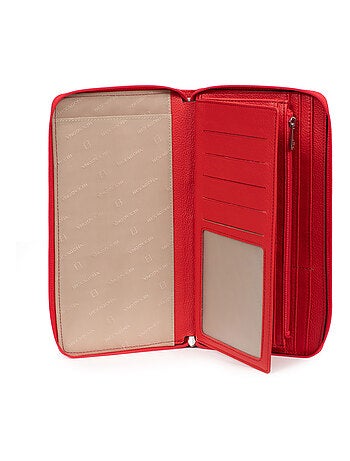 Compagnon de voyage 1 volet cuir confort hexagona