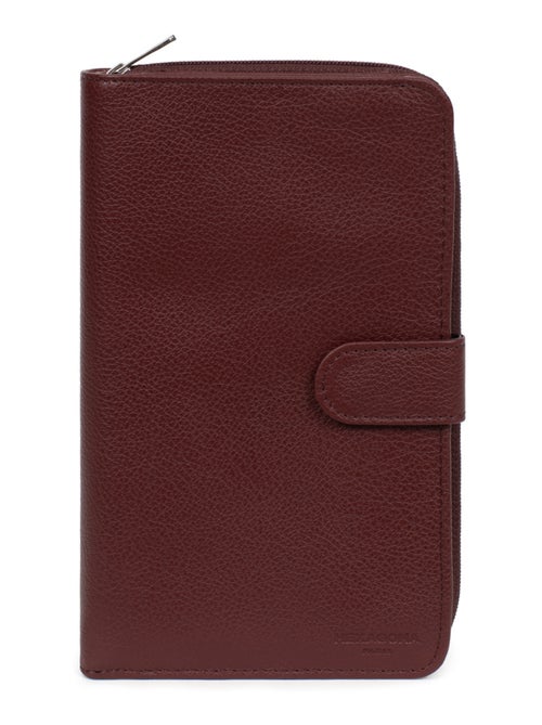 Compagnon de voyage  1 volet  cuir confort hexagona - Kiabi