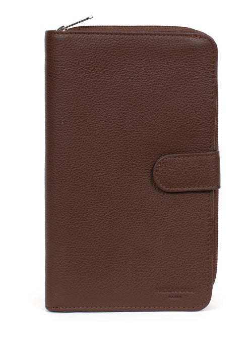 Compagnon de voyage  1 volet  Cuir CONFORT - Kiabi