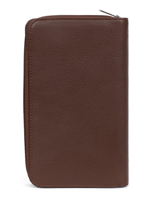 Compagnon de voyage  1 volet  Cuir CONFORT - Kiabi
