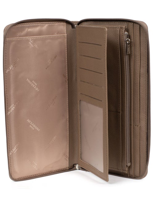 Compagnon de voyage  1 volet  Cuir CONFORT - Kiabi
