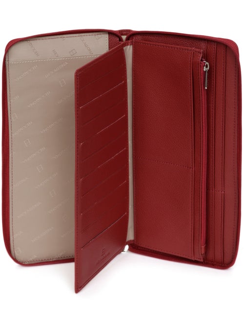 Compagnon de voyage  1 volet  Cuir CONFORT - Kiabi