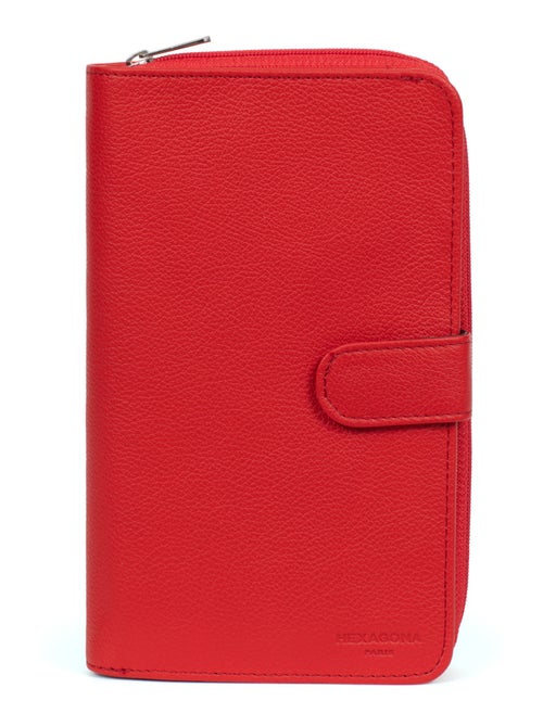 Compagnon de voyage  1 volet  Cuir CONFORT - Kiabi
