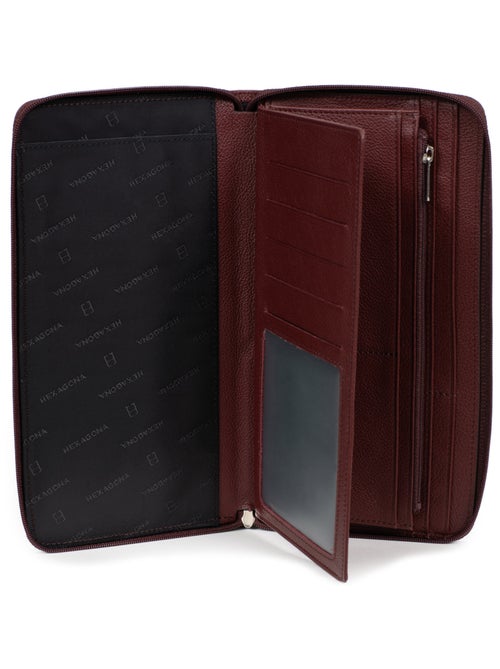 Compagnon de voyage  1 volet  Cuir CONFORT - Kiabi