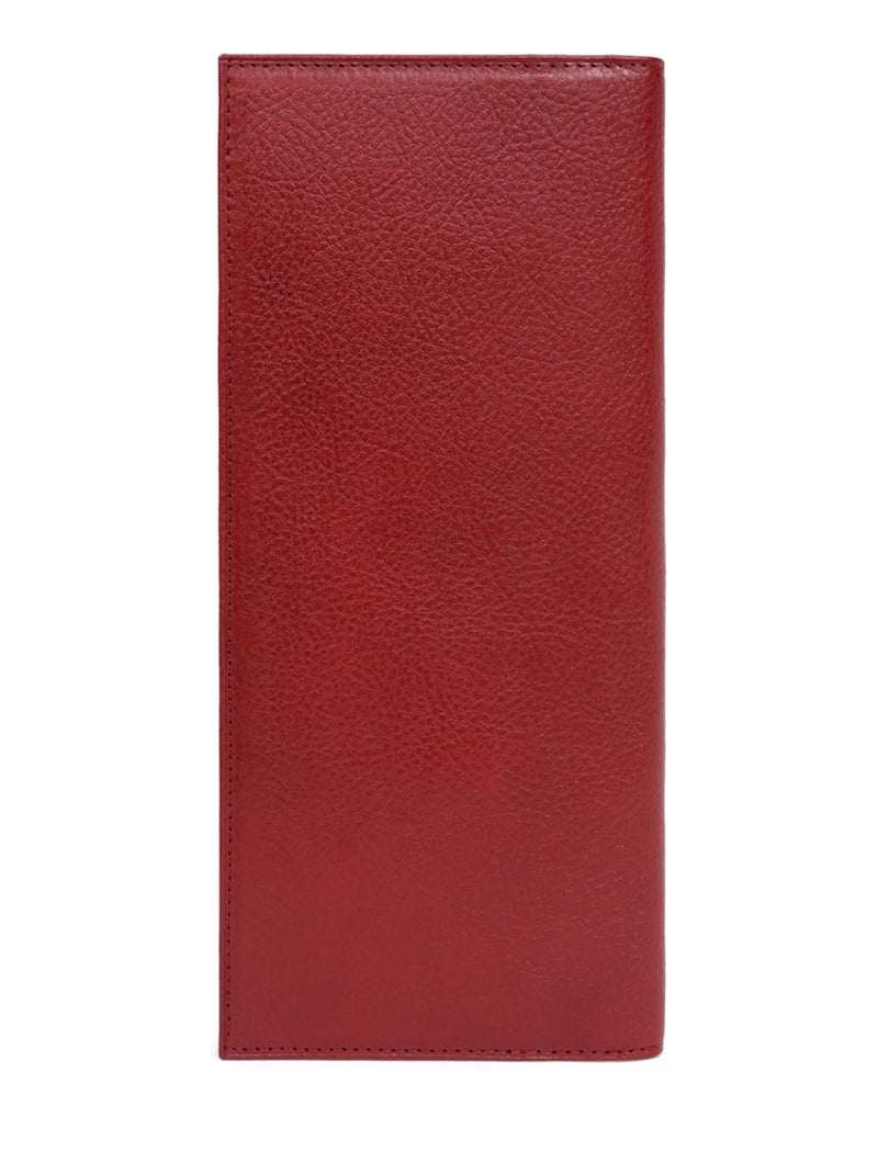 Compagnon de voyage  1 volet  Cuir RÉPUBLIQUE Rouge carmin - Kiabi