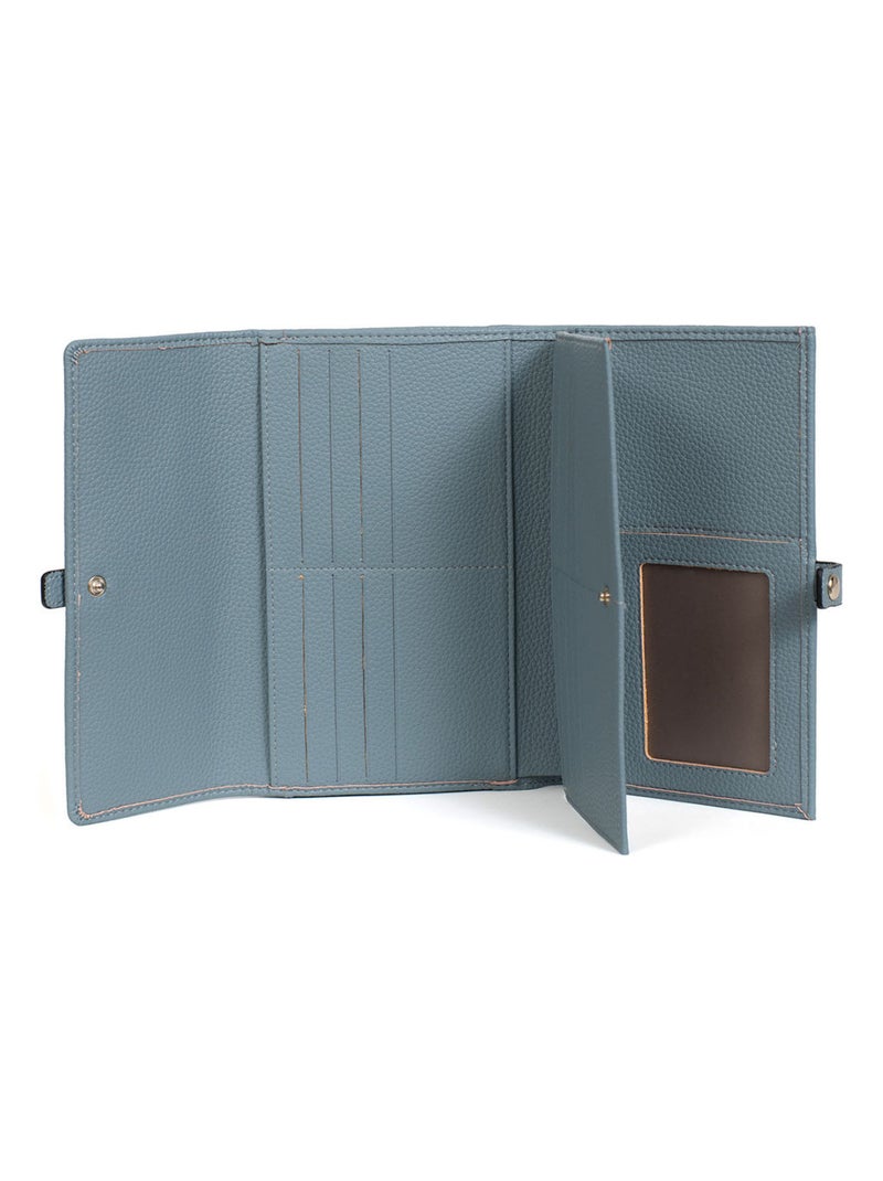 Compagnon de voyage  2 volets BETTY Bleu denim - Kiabi