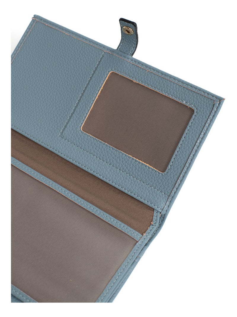 Compagnon de voyage  2 volets BETTY Bleu denim - Kiabi