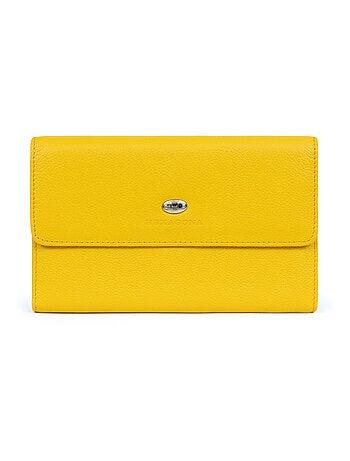 Compagnon de voyage 2 volets cuir confort hexagona