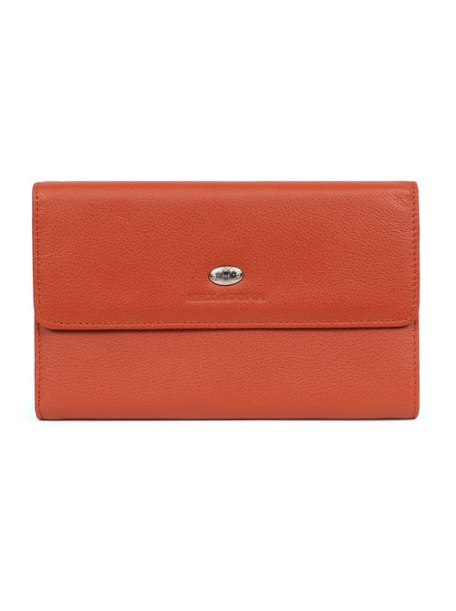 Compagnon de voyage  2 volets  cuir confort hexagona - Kiabi