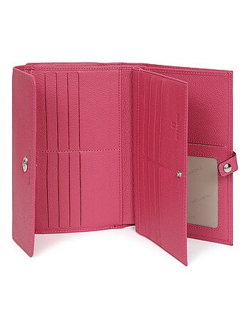 Compagnon de voyage 2 volets cuir confort hexagona