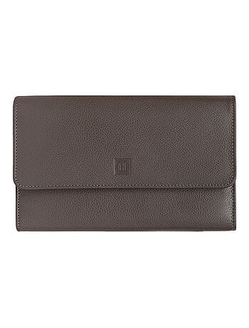 Compagnon de voyage 2 volets cuir confort hexagona