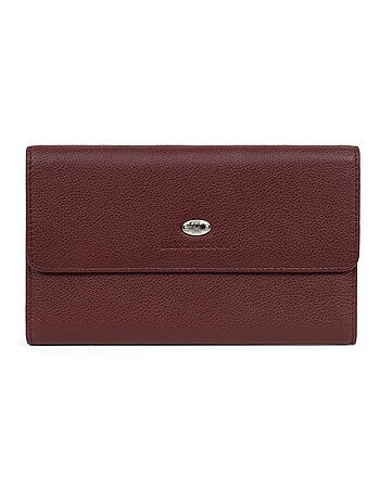 Compagnon de voyage 2 volets cuir confort hexagona