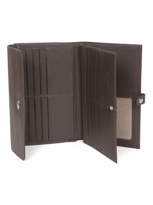 Compagnon de voyage  2 volets  Cuir CONFORT - Kiabi