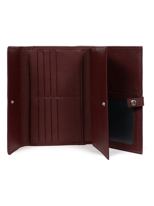 Compagnon de voyage  2 volets  Cuir CONFORT - Kiabi