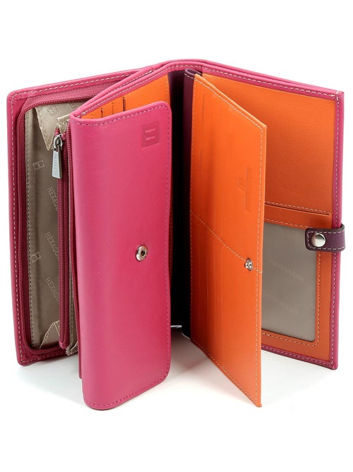 Compagnon de voyage  2 volets  Cuir MULTICO - Kiabi