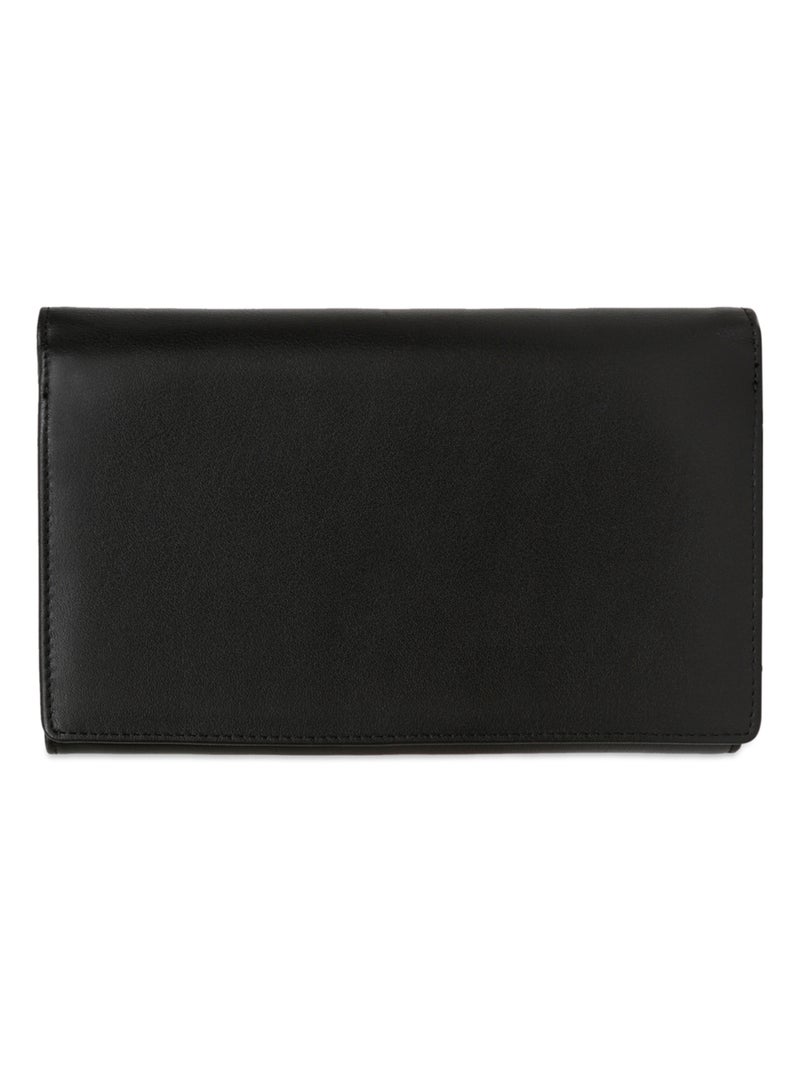 Compagnon de voyage  2 volets  Cuir SOFT Noir - Kiabi