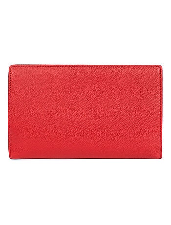 Compagnon de voyage 2 volets stop rfid cuir bahia hexagona