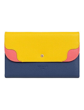 Compagnon de voyage 2 volets Stop RFID Cuir BAHIA