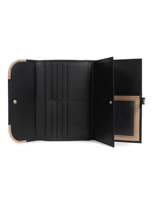 Compagnon de voyage  2 volets  Stop RFID  Cuir BAHIA - Kiabi