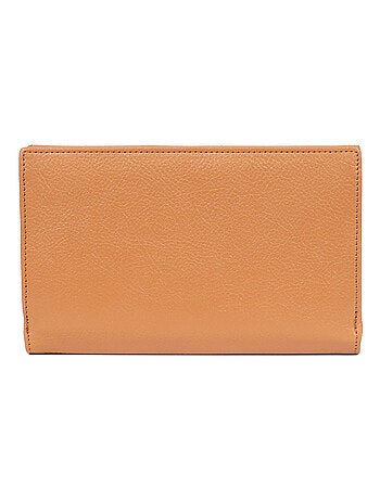 Compagnon de voyage 2 volets stop rfid cuir bastille hexagona