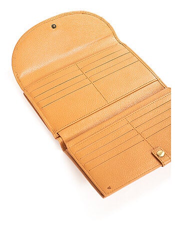 Compagnon de voyage 2 volets stop rfid cuir bastille hexagona