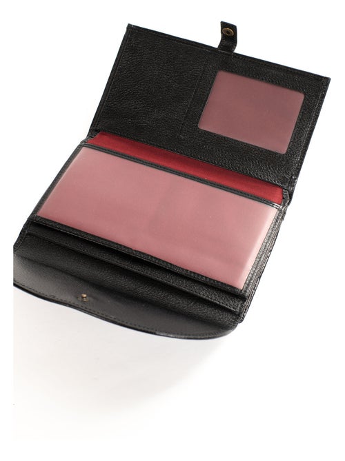 Compagnon de voyage  2 volets  Stop RFID  Cuir BASTILLE - Kiabi