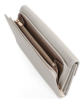 Compagnon de voyage 2 volets Stop RFID Cuir LUNA