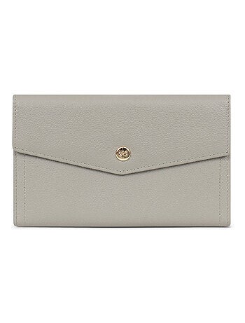 Compagnon de voyage 2 volets Stop RFID Cuir LUNA