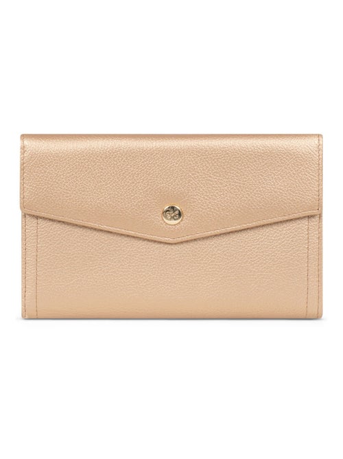 Compagnon de voyage  2 volets  stop rfid  cuir luna hexagona - Kiabi