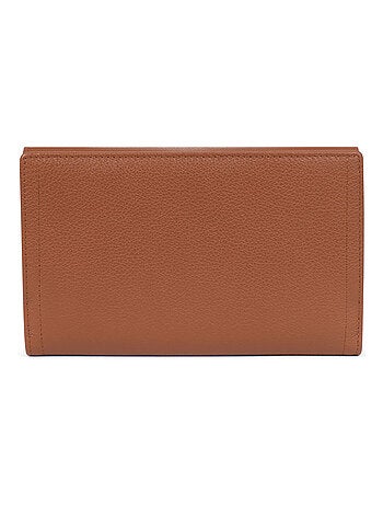 Compagnon de voyage 2 volets stop rfid cuir luna hexagona