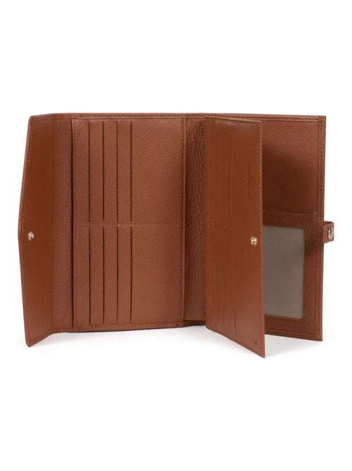 Compagnon de voyage  2 volets  Stop RFID  Cuir LUNA - Kiabi
