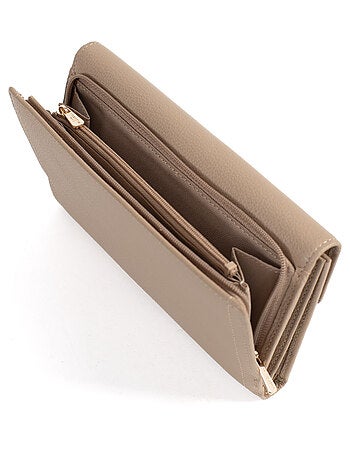 Compagnon de voyage 2 volets Stop RFID Cuir LUNA