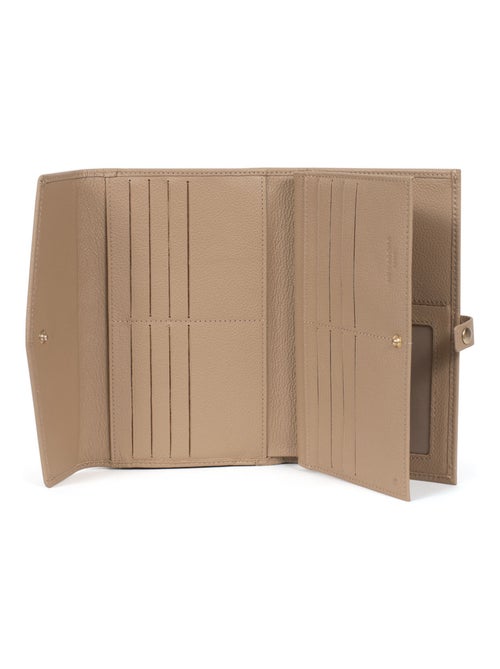 Compagnon de voyage  2 volets  Stop RFID  Cuir LUNA - Kiabi
