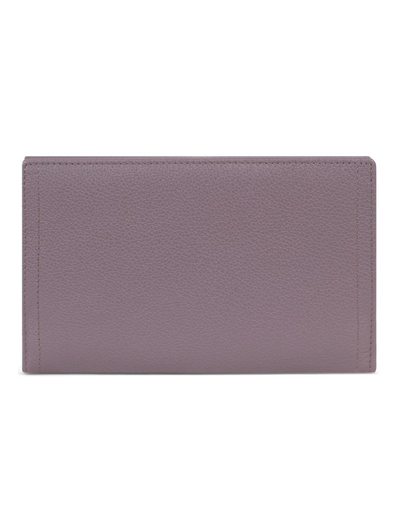 Compagnon de voyage  2 volets  Stop RFID  Cuir LUNA Parme - Kiabi