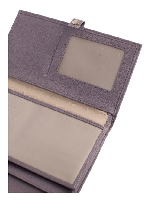 Compagnon de voyage  2 volets  Stop RFID  Cuir LUNA - Kiabi