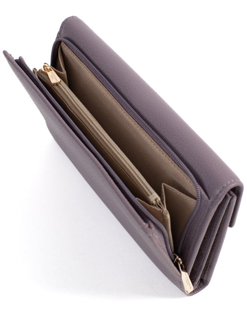 Compagnon de voyage  2 volets  Stop RFID  Cuir LUNA - Kiabi